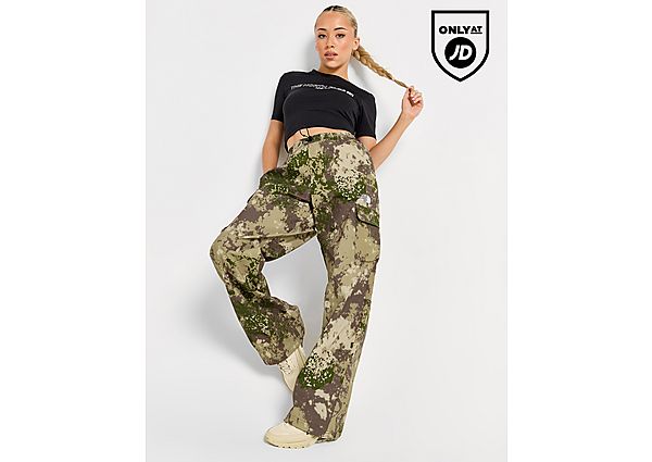 The North Face Baggy Cargo Pants Camouflage s, Camouflage