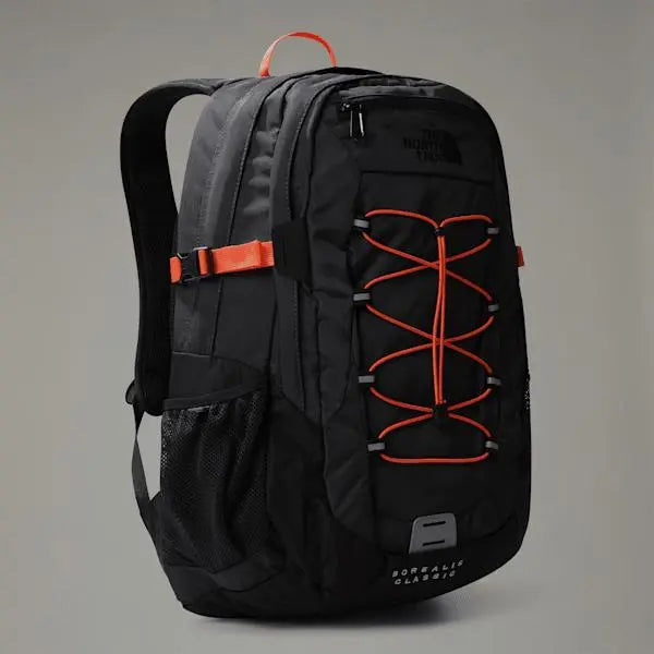 The North Face Borealis Classic Backpack Asphalt Grey-retro Orange-npf One