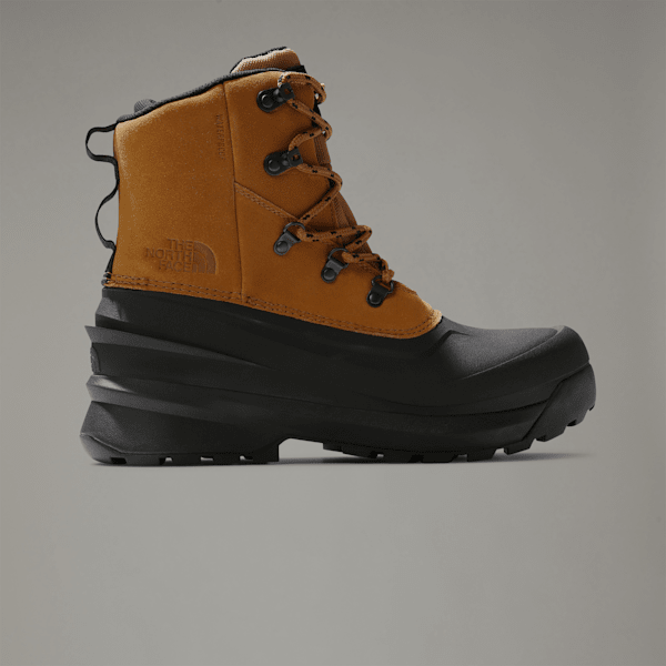 The North Face Chilkat V Lace Waterproof Boots Utility Brown-tnf Black 