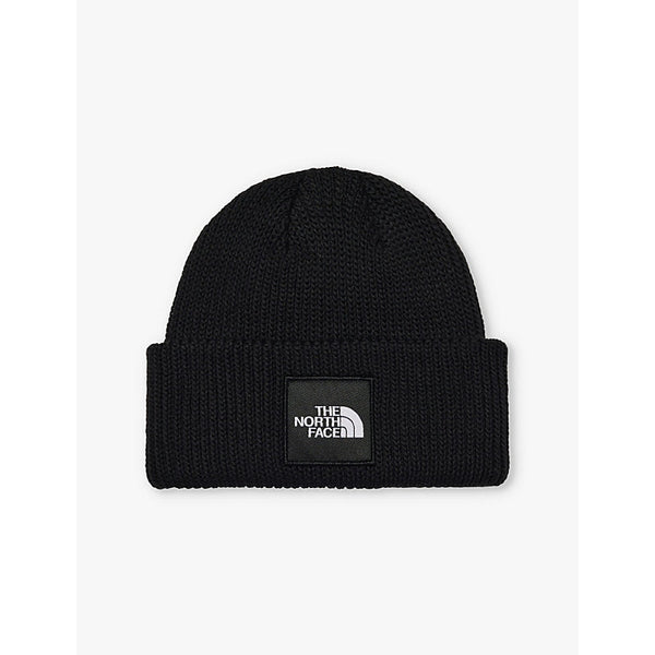  The North Face Explore brand-patch ribbed-knit beanie