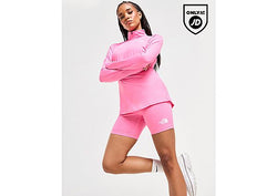 The North Face High Waist Booty Shorts Pink