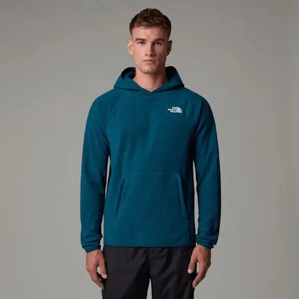 The North Face Men's 100 Glacier Fleece Hoodie Midnight Petrol