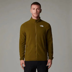 The North Face Men's 100 Glacier Full-zip Fleece Moss Green