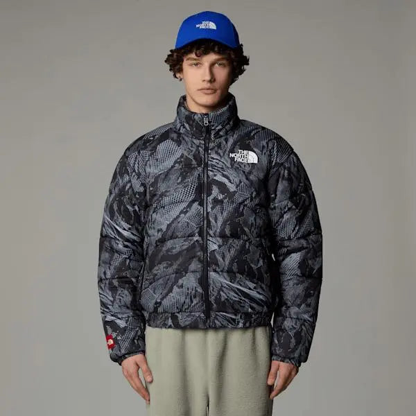 The North Face Men’s 2000 Synthetic Puffer Jacket Tnf Black 3d Summit Mesh Print