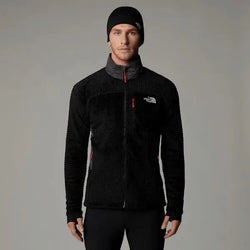 The North Face Men's Alpedge Polartec® High Loft™ Jacket Tnf Black-anthracite Grey-high Risk Red