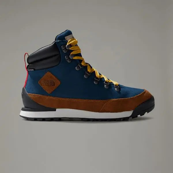 The North Face Men's Back-to-berkeley Iv Textile Lifestyle Boots Shady Blue-monks Robe Brown