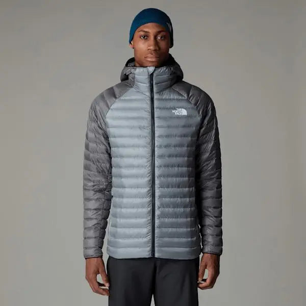 The North Face Men’s Bettaforca Hooded Down Jacket Monument Grey-smoked Pearl-npf