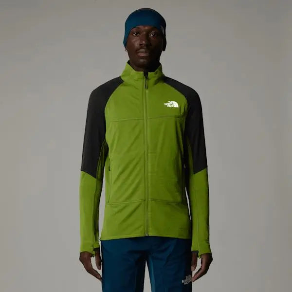 The North Face Men’s Bolt Polartec® Power Grid™ Jacket Oak Green-tnf Black