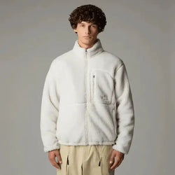 The North Face Men's Extreme Pile Full-zip Fleece White Dune