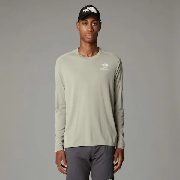 The North Face Men's Kikash Long-sleeve T-shirt Clay Grey