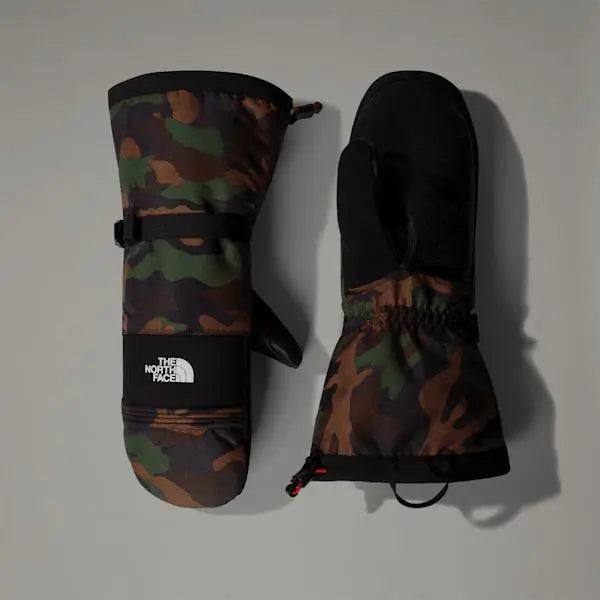 The North Face Men's Montana Ski Mittens Tnf Black Tnf Camo Print