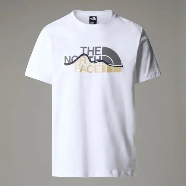 The North Face Men’s Mountain Line T-shirt Tnf White