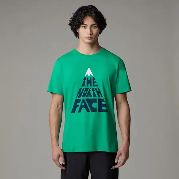 The North Face Men’s Mountain Play T-shirt Optic Emerald