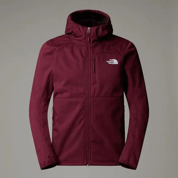 The North Face Men’s Quest Hooded Softshell Jacket Alpine Plum Dark Heather