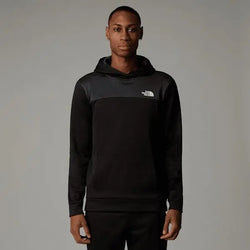 The North Face Men’s Reaxion Fleece Pullover Hoodie Tnf Black-asphalt Grey