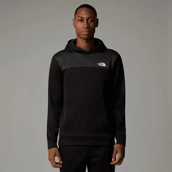 The North Face Men’s Reaxion Fleece Pullover Hoodie Tnf Black-asphalt Grey