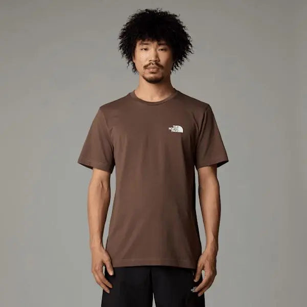 The North Face Men’s Simple Dome T-shirt Smokey Brown