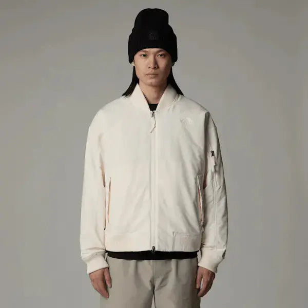 The North Face Men's Tnf Bomber Jacket White Dune