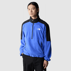 The North Face Men’s Elements Polartec® 100 1/4 Zip Fleece Solar Blue-tnf Black