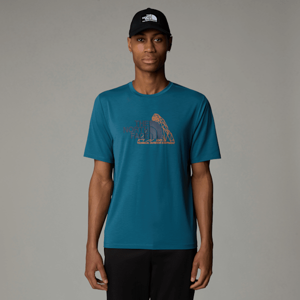 The North Face Men's Foundation Mountain T-shirt Mallard Blue