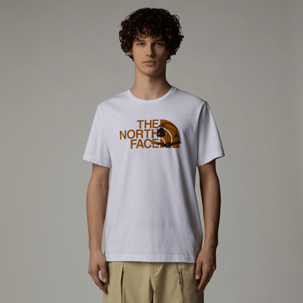 The North Face Men’s Graphic Half Dome T-shirt Tnf White