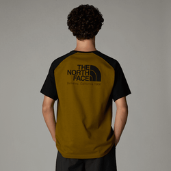 The North Face Men's Heritage T-shirt Moss Green-tnf Black