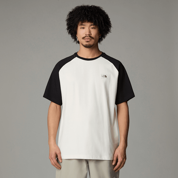 The North Face Men's Heritage T-shirt White Dune-tnf Black