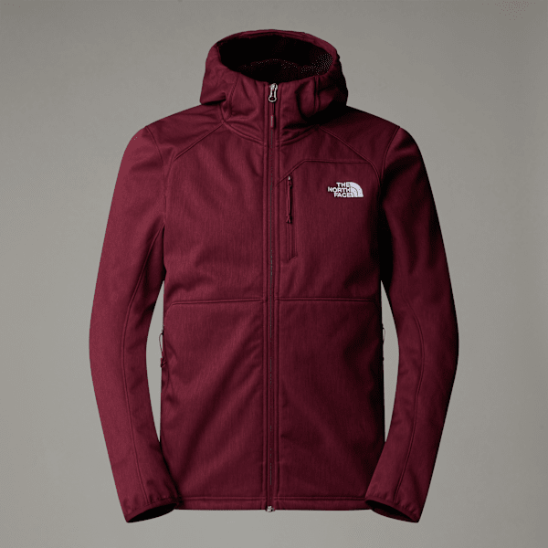 The North Face Men’s Quest Hooded Softshell Jacket Alpine Plum Dark Heather