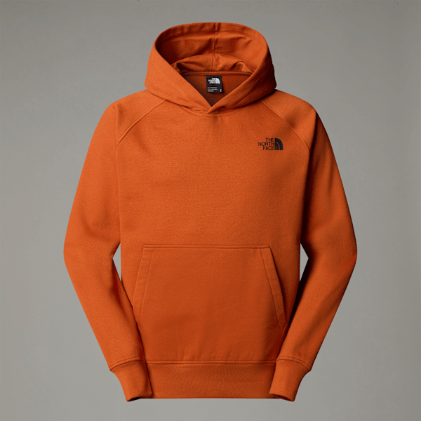 The North Face Men's Raglan Redbox Hoodie Earthen Copper