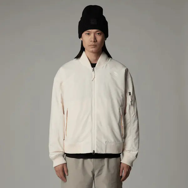 The North Face Men's Tnf Bomber Jacket White Dune