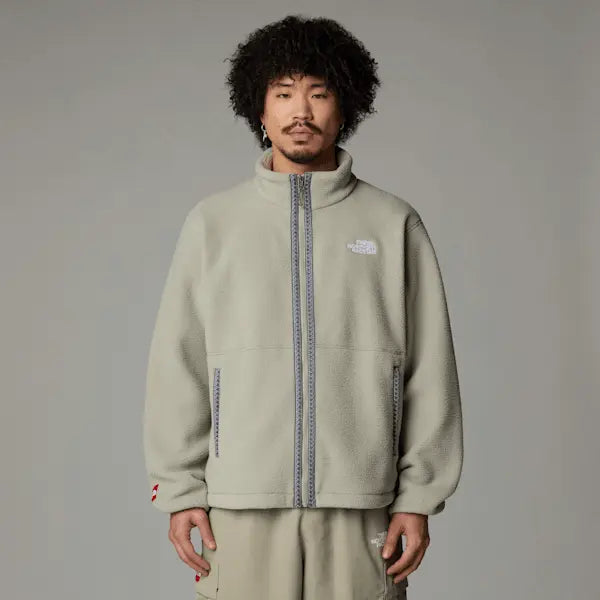 The North Face Men's Tnf Fleeski Full-zip Fleece Clay Grey