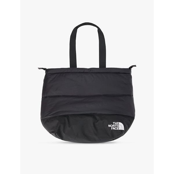 The North Face Nuptse embroidered branding shell tote bag