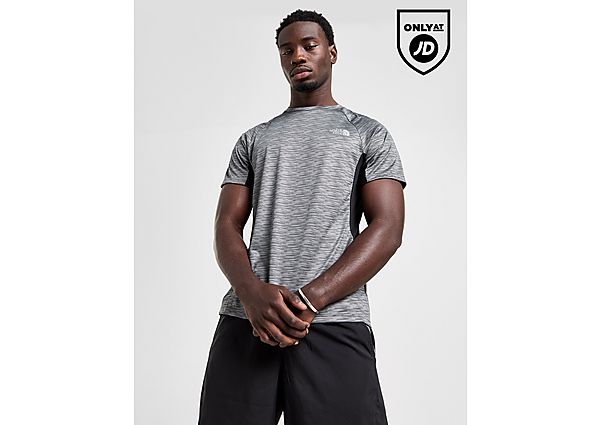 The North Face Performance All Over Print T-Shirt Grey