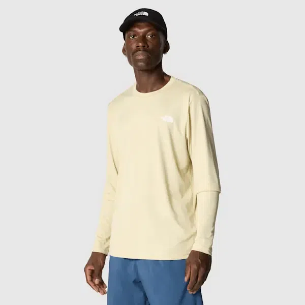 The North Face Reaxion Amp Long-sleeve T-shirt Gravel 