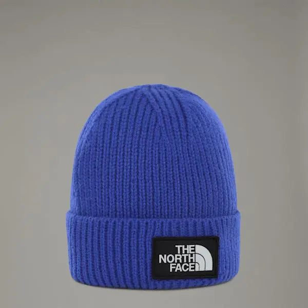 The North Face Tnf Logo Box Cuffed Beanie Tnf Blue One