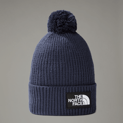 The North Face Tnf Logo Box Pom Beanie Summit Navy One