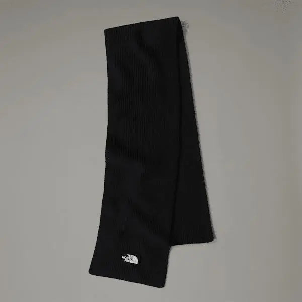 The North Face Tnf Logo Box Scarf Tnf Black One