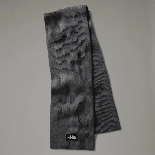 The North Face Tnf Logo Box Scarf Tnf Medium Grey Heather One