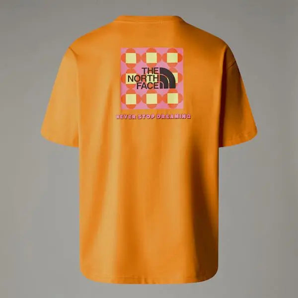 The North Face Unisex Tnf X Yinka Ilori Box Graphic T-shirt Apricot Glaze