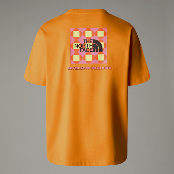 The North Face Unisex Tnf X Yinka Ilori Box Graphic T-shirt Apricot Glaze