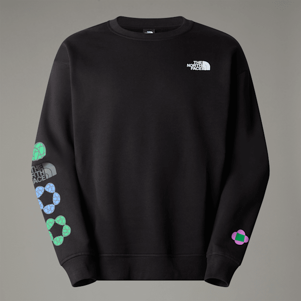 The North Face Unisex Tnf X Yinka Ilori Graphic Sweatshirt Tnf Black