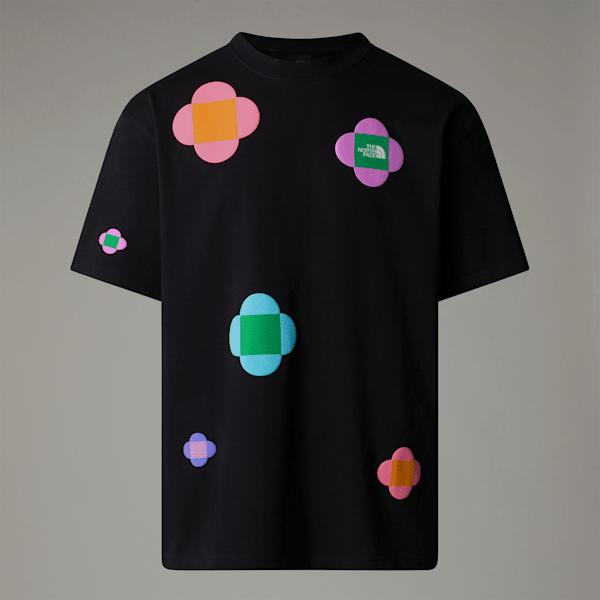 The North Face Unisex Tnf X Yinka Ilori Let's Blossom Together T-shirt Tnf Black