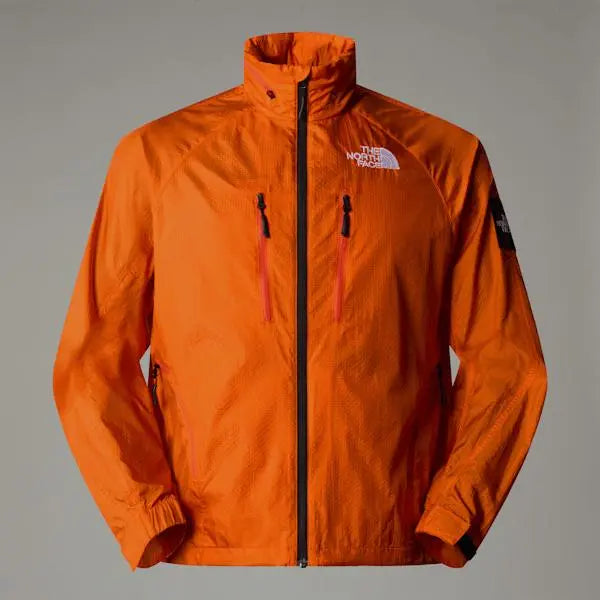 The North Face Unisex Tnf X Yinka Ilori Wind Shell Jacket Red Orange