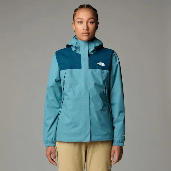 The North Face Women's Antora Jacket Algae Blue-midnight Petrol