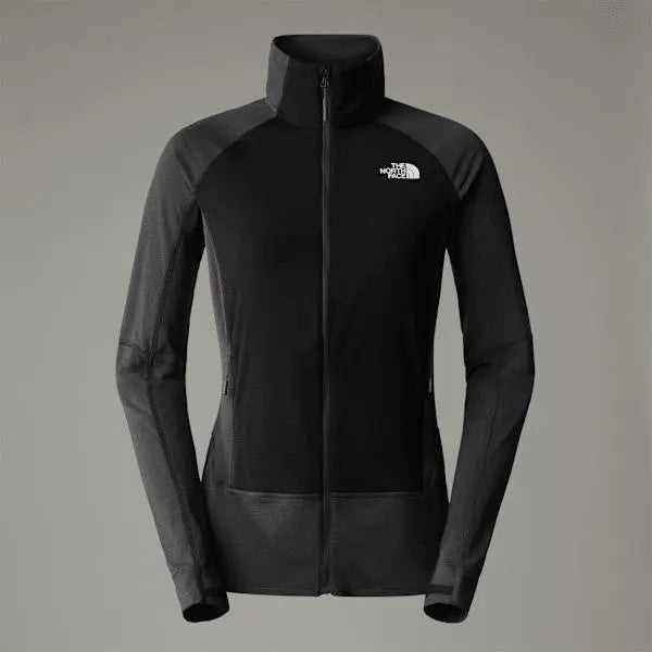 The North Face Women’s Bolt Polartec® Power Grid™ Jacket Asphalt Grey-tnf Black-npf