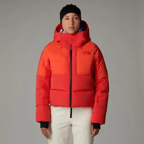 The North Face Women's Cold Spell Cropped Down Jacket Fiery Red-crimson Orange