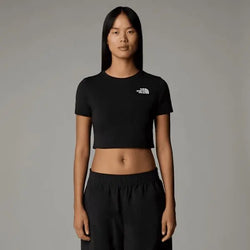 The North Face Women’s Cropped T-shirt Tnf Black