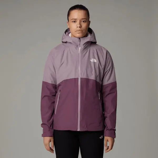 The North Face Women’s Diablo Dynamic Zip-in Jacket Purple Chalk-midnight Mauve