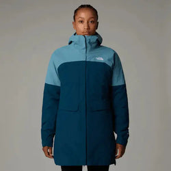 The North Face Women's Dryvent™ Mono Triclimate 3-in-1 Parka Midnight Petrol-algae Blue