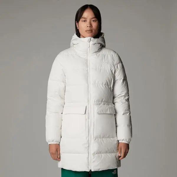 The North Face Women's Gotham Parka White Dune